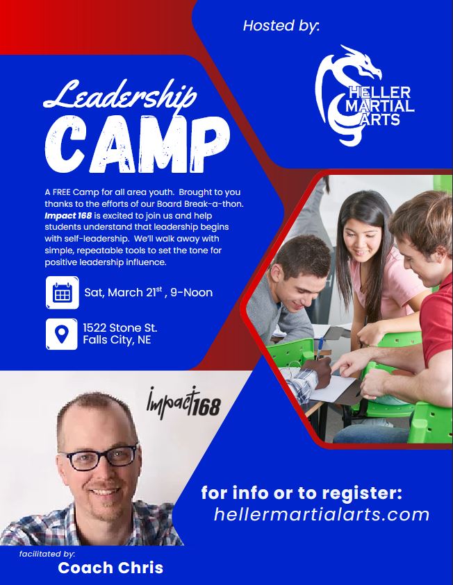 Youth Leadership Camp Flyer